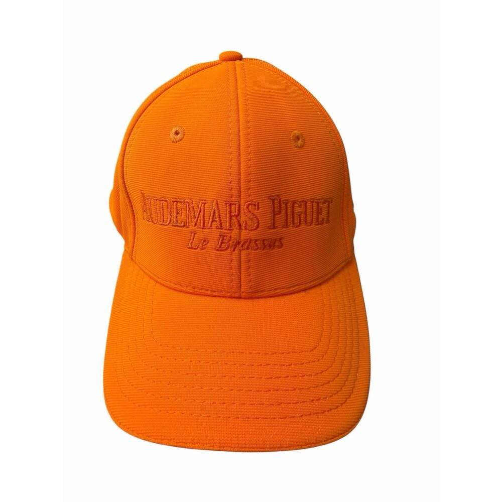 AUDEMARS PIGUET AP Novelty Logo Bright Orange Canvas Baseball Cap Super Rare